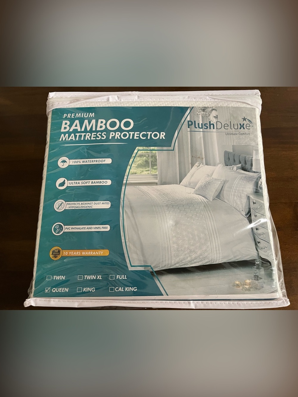Bamboo mattress protector queen